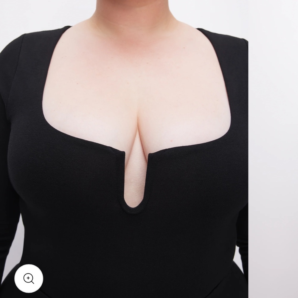 Good American stretch jersey body suit